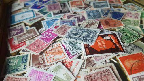 1910-1960 Chinese early issued stamps unchecked 100pcs more or less