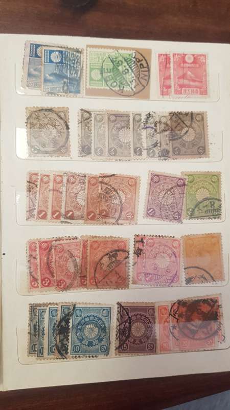 Smart Chinese and Japanese Stamps album issued early 1910s
