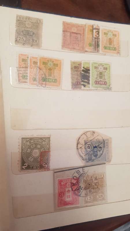 Smart Chinese and Japanese Stamps album issued early 1910s