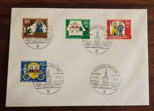 1947-1989 Germay stamps FDC or postal covers total 42 covers