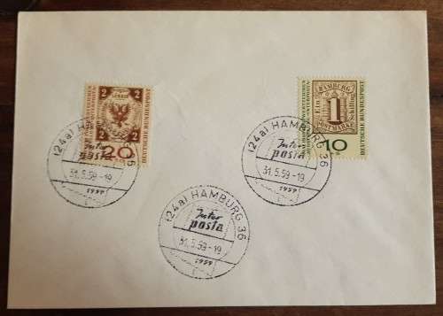 1947-1989 Germay stamps FDC or postal covers total 42 covers