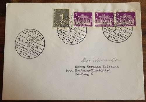 1947-1989 Germay stamps FDC or postal covers total 42 covers