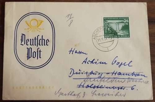 1947-1989 Germay stamps FDC or postal covers total 42 covers