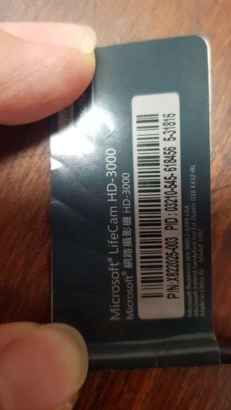 microsoft lifecam hd-3000