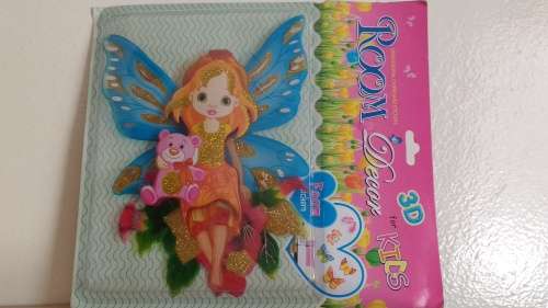 Fairy Room Decor  3-D Sticker Set x5