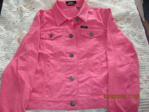 IZOD Pink Denim Jakcet [Size Medium]