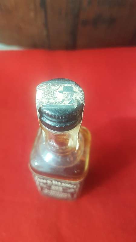 vintage miniture Jack Daniels 1/10 pint bottle