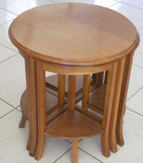Oak Nest of Tables
