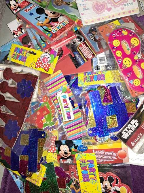 PARTY GOODS --- PLEASE READ!!!