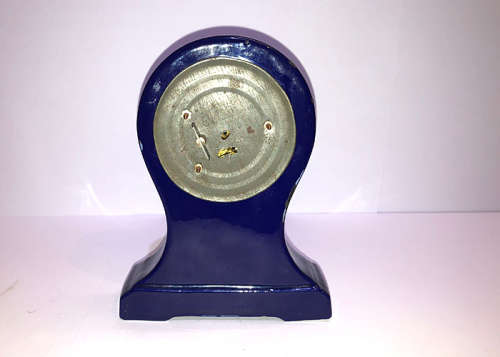 ANTIQUE PORCELAIN MANTEL CLOCK