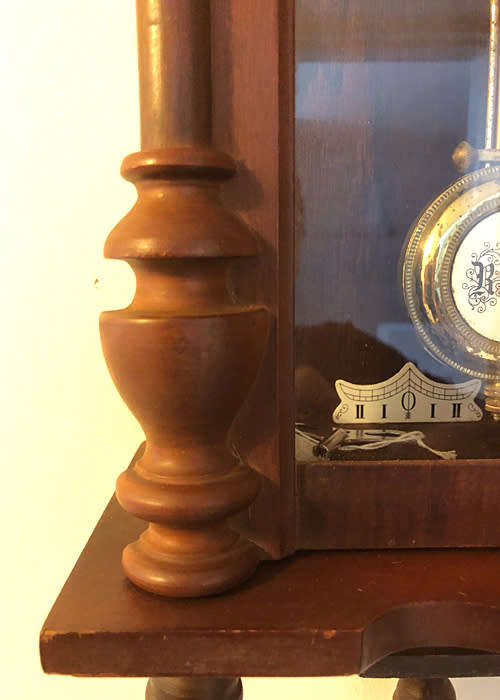 ANTIQUE BLESSING WALL CLOCK 30 DAYS WINDING