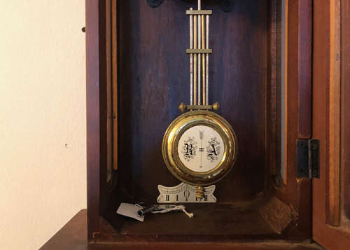 ANTIQUE BLESSING WALL CLOCK 30 DAYS WINDING