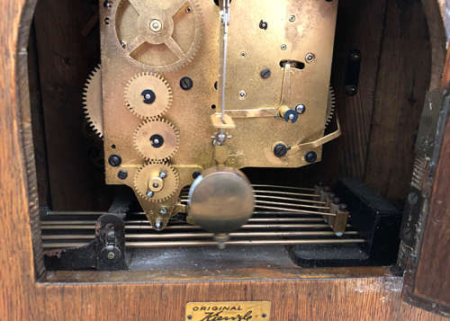 ANTIQUE KIENZLE MANTEL CLOCK WESTMINSTER CHIME
