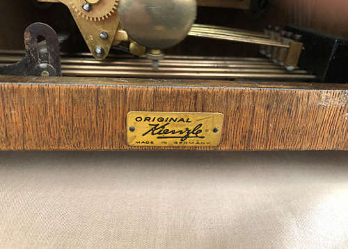 ANTIQUE KIENZLE MANTEL CLOCK WESTMINSTER CHIME