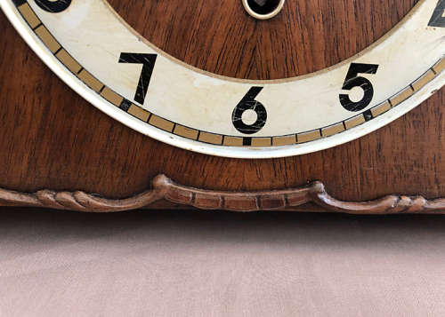 ANTIQUE KIENZLE MANTEL CLOCK WESTMINSTER CHIME