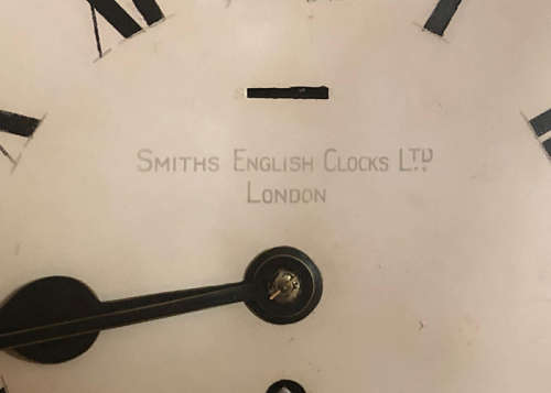 ANTIQUE SMITHS STATION CLOCK ASTRAL 1946