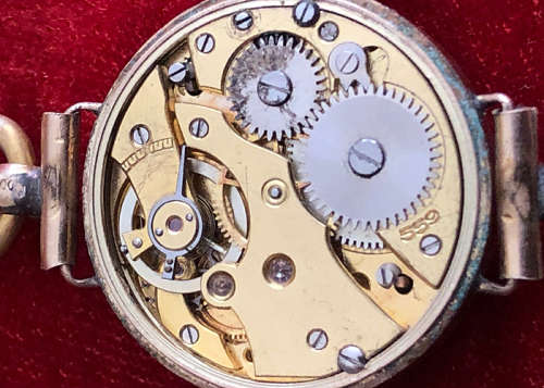 ANTIQUE LADIES WATCH CIRCA 1900, MANUAL WINDING, WORKING