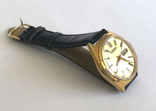 VINTAGE CITIZEN AUTOMATIC DAY DATE MEN'S WATCH 21 JEWELS C 1970