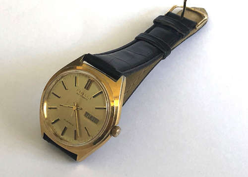 VINTAGE CITIZEN AUTOMATIC DAY DATE MEN'S WATCH 21 JEWELS C 1970