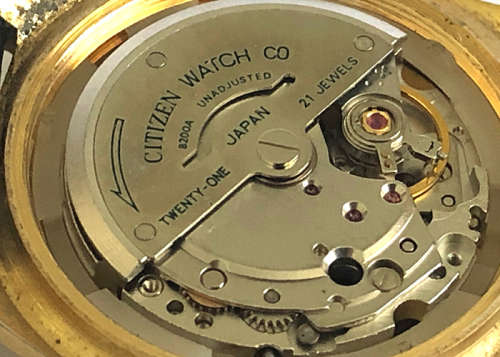 VINTAGE CITIZEN AUTOMATIC DAY DATE MEN'S WATCH 21 JEWELS C 1970
