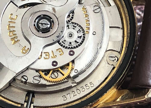 VINTAGE ETERNA MATIC AUTOMATIC MEN'S WATCH CAL. 1237, 1950 COLLECTOR'S PIECE