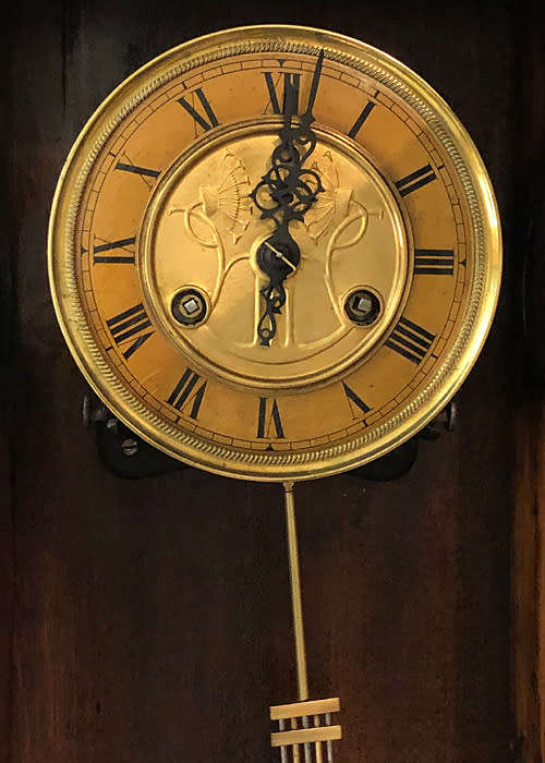 ANTIQUE FMS (MAUTHE) WALL CLOCK VERY GOOD CONDITIONS, 8 DAYS WINDING