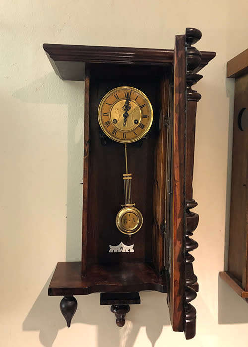 ANTIQUE FMS (MAUTHE) WALL CLOCK VERY GOOD CONDITIONS, 8 DAYS WINDING