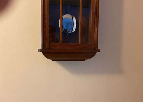 ANTIQUE JUNGHANS WESTMINSTER CHIME WALL CLOCK W64 C 1950 IN PERFECT CONDITIONS