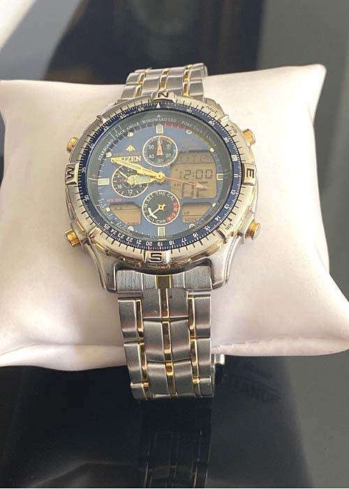 Citizen Promaster Chrono Navisurf 100 M World Time, Alarm Chronograph Cal. C320