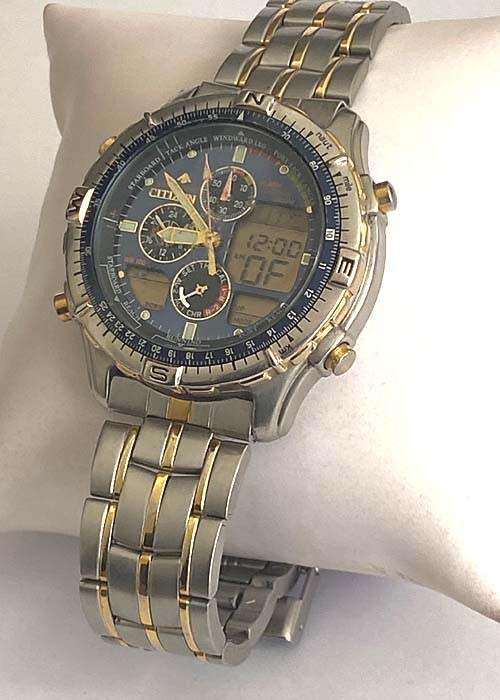 Citizen Promaster Chrono Navisurf 100 M World Time, Alarm Chronograph Cal. C320