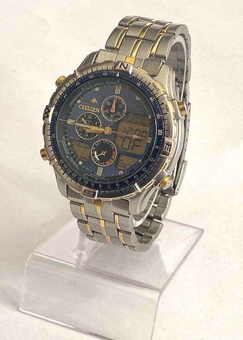 Citizen Promaster Chrono Navisurf 100 M World Time, Alarm Chronograph Cal. C320