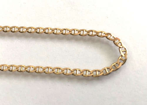 9 CT SOLID GOLD NECKLACE CHAIN, ITALIAN MADE, LIKE NEW