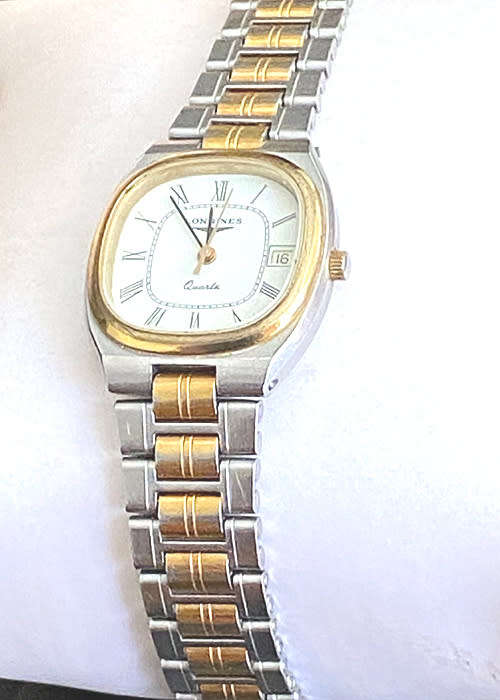 Vintage Longines Ladies Wrist Watch, Two Tone, with Date