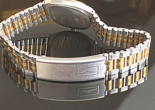 Vintage Longines Ladies Wrist Watch, Two Tone, with Date