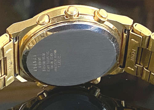 Vintage Seiko Chronograph Alarm Gents Watch, Quartz, 7T32-7A20