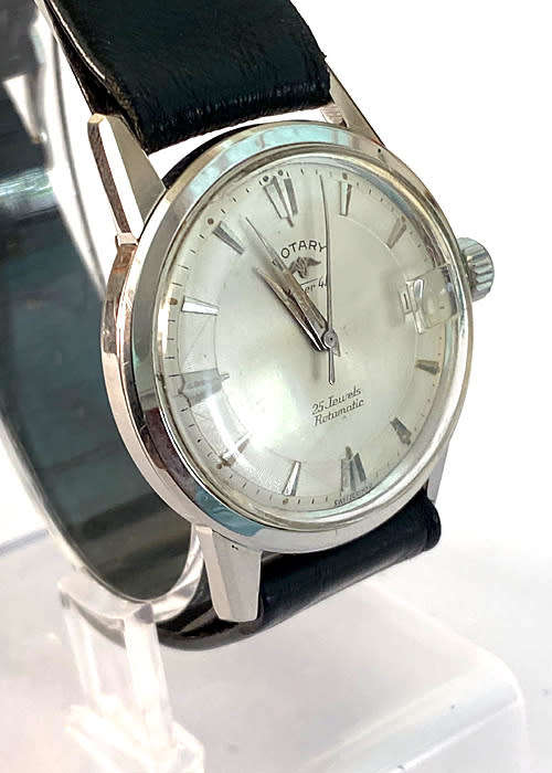 Vintage Rotary Super 41 Automatic Mens Watch, 25 Jewels Rotomatic Super Compressor