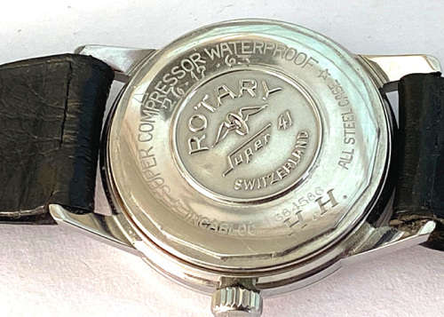 Vintage Rotary Super 41 Automatic Mens Watch, 25 Jewels Rotomatic Super Compressor