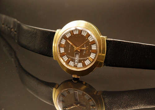Vintage Camy Superautomatic Kings Club Men`s Watch, Day Date, cal ETA 2789