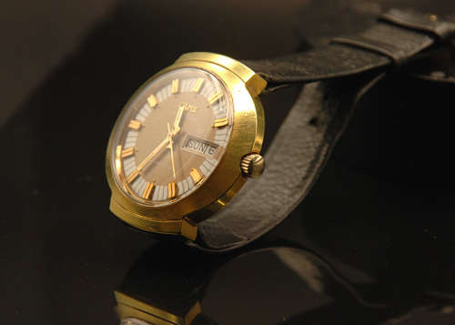 Vintage Camy Superautomatic Kings Club Men`s Watch, Day Date, cal ETA 2789
