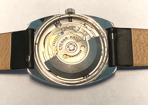 Like New Vintage Eterna Matic Automatic 1000 Men`s Watch. Calendar, Serviced Cal. 1489K