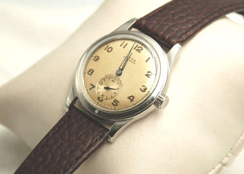 Vintage Cyma Watersport Shock Absorber Men`s Watch, Manual, c 1940, Serviced