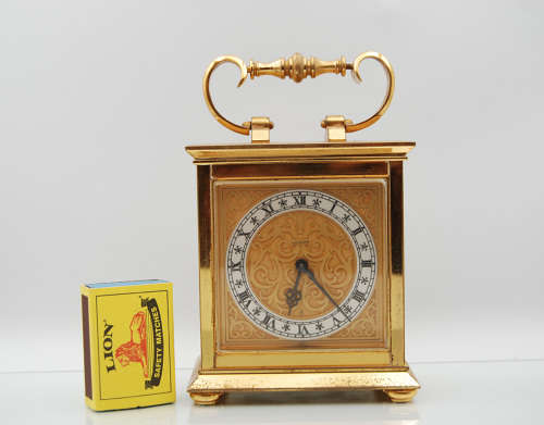 Luxor Chiming Carriage Clock, 8 Days Winding, Working