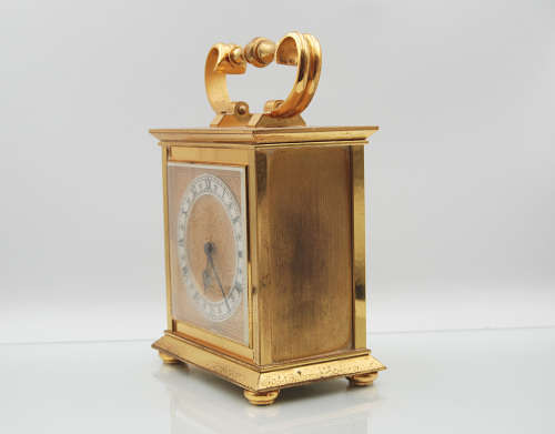 Luxor Chiming Carriage Clock, 8 Days Winding, Working
