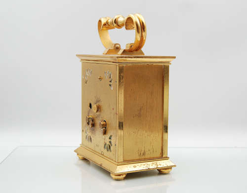Luxor Chiming Carriage Clock, 8 Days Winding, Working