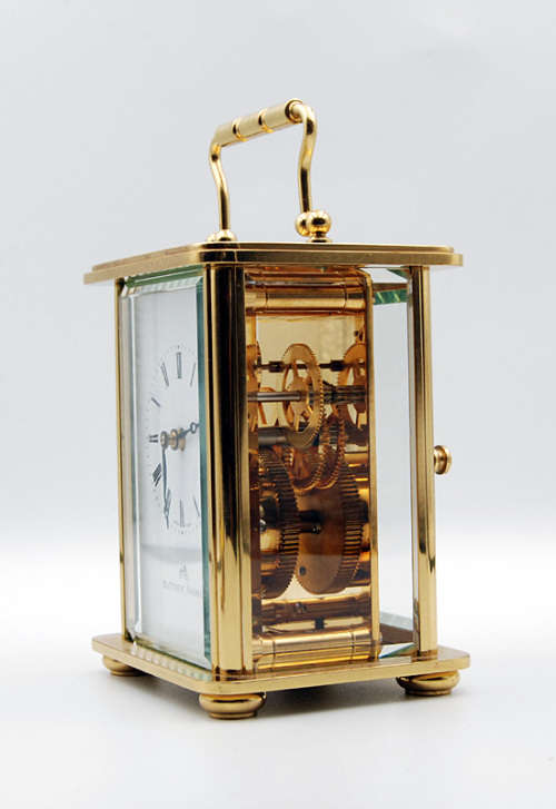 Rare Matthew Norman Carriage Clock, 11 Jewels, Serviced