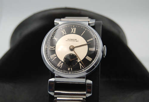 Stuning Vintage Arbor Men`s Watch by Rodania Watch Company 1940`s