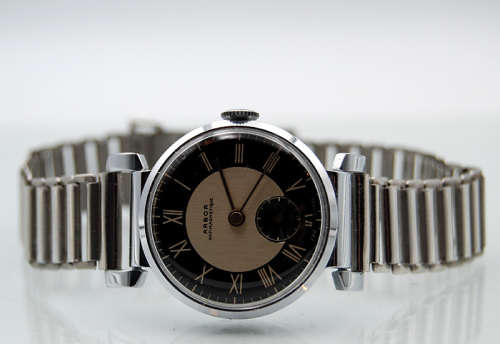 Stuning Vintage Arbor Men`s Watch by Rodania Watch Company 1940`s
