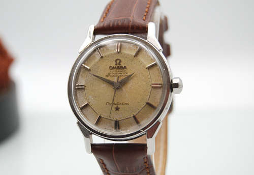 Vintage Omega Constellation Official Chronometer Pie Pan Dial, 1966