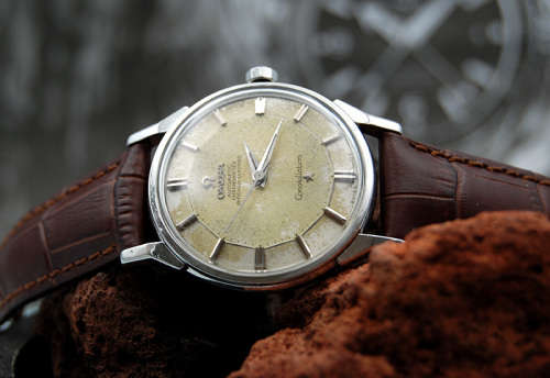 Vintage Omega Constellation Official Chronometer Pie Pan Dial, 1966