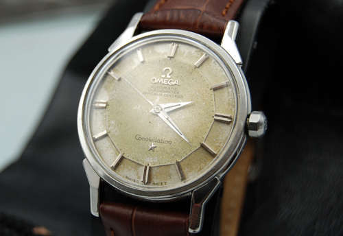 Vintage Omega Constellation Official Chronometer Pie Pan Dial, 1966